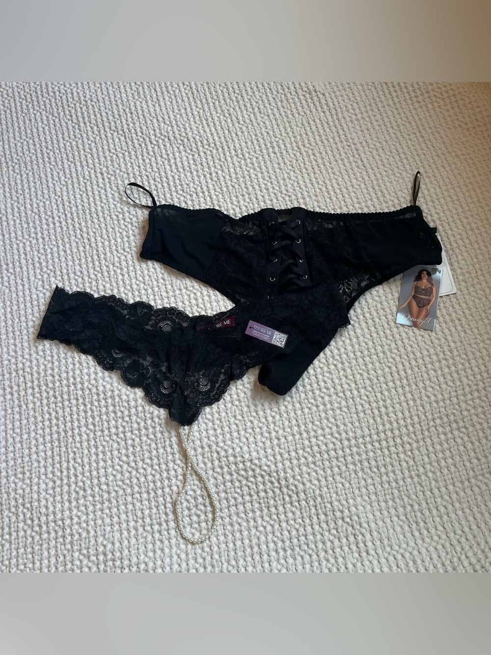 Set of Two 2X Lingerie Underwear Thong